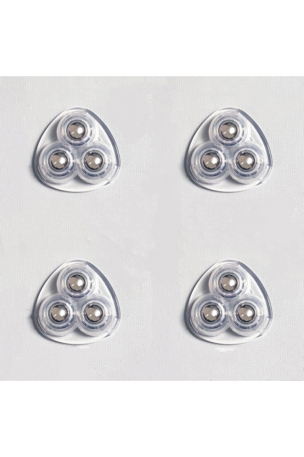 Transparent Self Adhesive Paste Universal Wheel 360 Degree Free Rotation Small Wheels No Noise for T