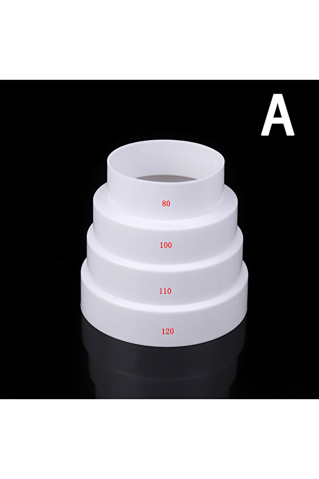 A Duct Multi Reducer Extractor Fan Pipe Connector 80/100/110/120/150/160mm For Fan Ventilation Duct.