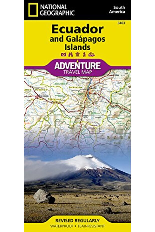 Ecuador and Galapagos Islands: Travel Maps International Adventure Map