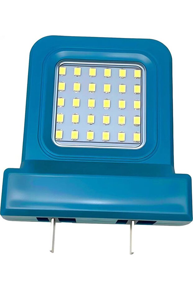 Blue Power Tool Accessories LED Work Light for Makita for Milwaukee for Dewalt 20V-21V Li-ion Batter