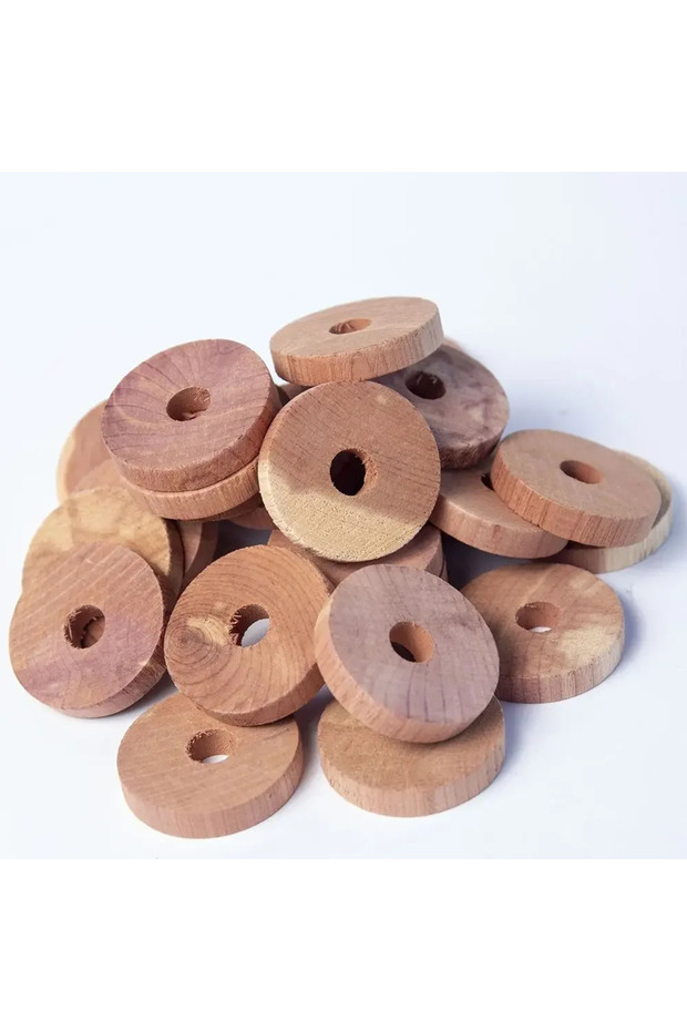 10pcs 10Pcs Natural Cedar Wood Blocks Scent Moth Repellent Insect Proof For Wardrobe Closet Storage