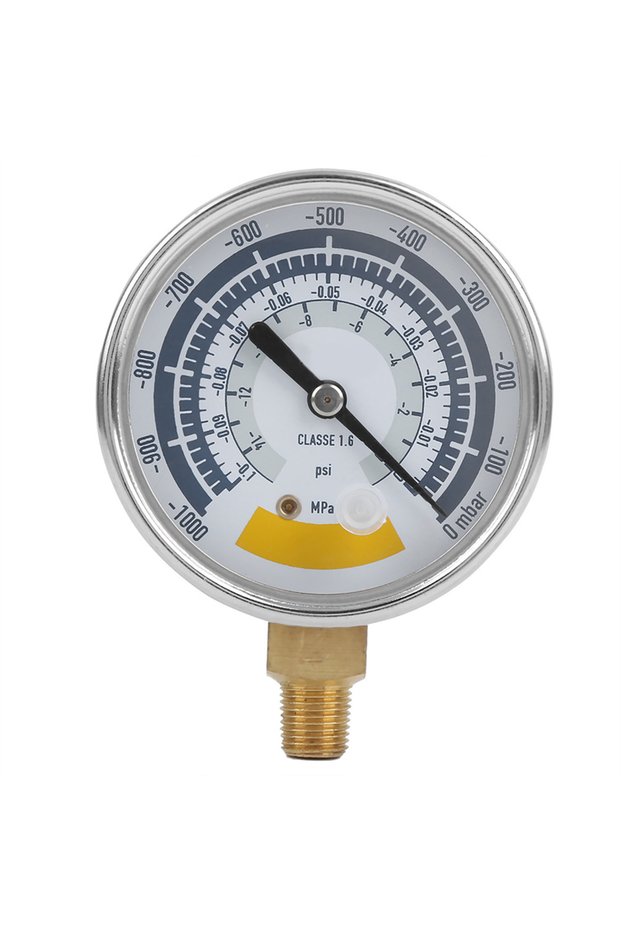 New Vacuum Gauge NPT1/8in Pressure Gauge Pressure Gauge Accurate Air Gauge Instrument for Vacuum Pum