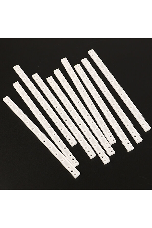 10Pcs 125MM Plastic Gear Rack Drive Sprocket Synchronous Wheel Toy Accessories 83 Teeth Gear Bar
