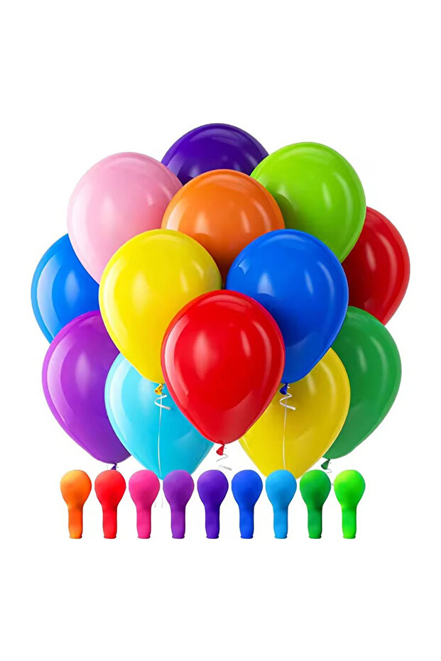 100pcs 5inch random mix 50/100pcs Balloons Rainbow Round Matte Balloon 5inches Wedding Happy Birthda