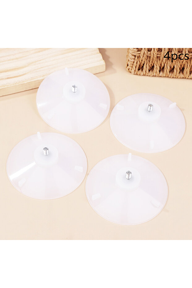 4 قطع أدوات إزالة وإصلاح شاشات LED LCD للتلفزيون، أكواب شفط سيليكون بيضاء قابلة للفصل لدعم الشاشات