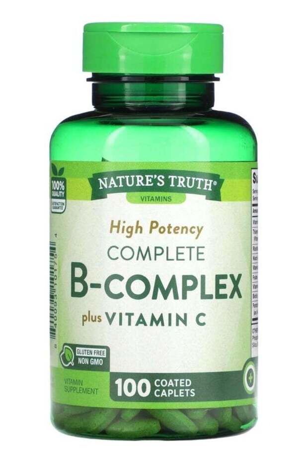 Complete B-Complex Plus Vitamin C Capsules 100s