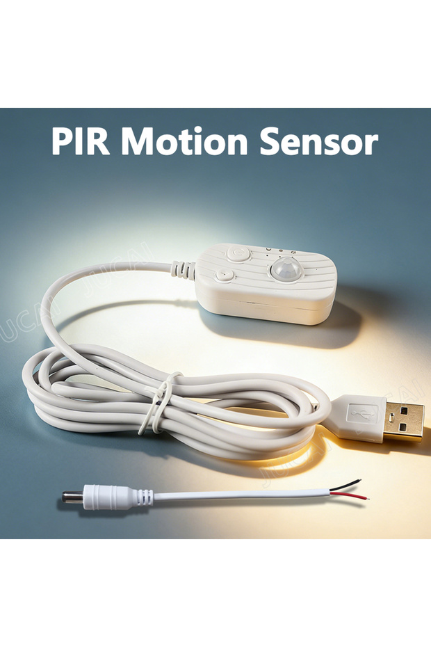 صندوق مستشعر حركة USB PIR بجهد 5 فولت/صندوق مستشعر حركة USB PIR للتحكم في إضاءة شريط USB الذكي الأوتوماتيكي