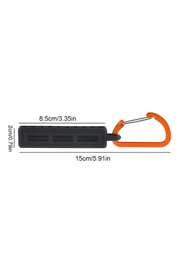 Black Screwdriver Bit Holder Screwdriver Bit Storage Organizer Plastic Drill Bits Storage Case Drill
