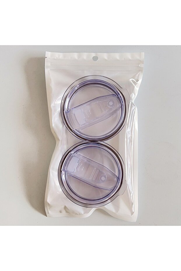 2Pcs-30Oz-9.5Cm 30 and 20 Ounce (Approximately 50.6 ml) 2-Piece Replacement Lids for Car Cups - Inne