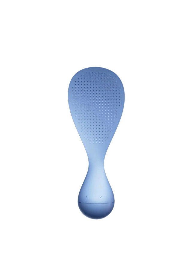Blue Food Grade Tumbler Rice Spoon Non Stick Standing Rice Spoon Scooper Spatula Multi-purpose Table