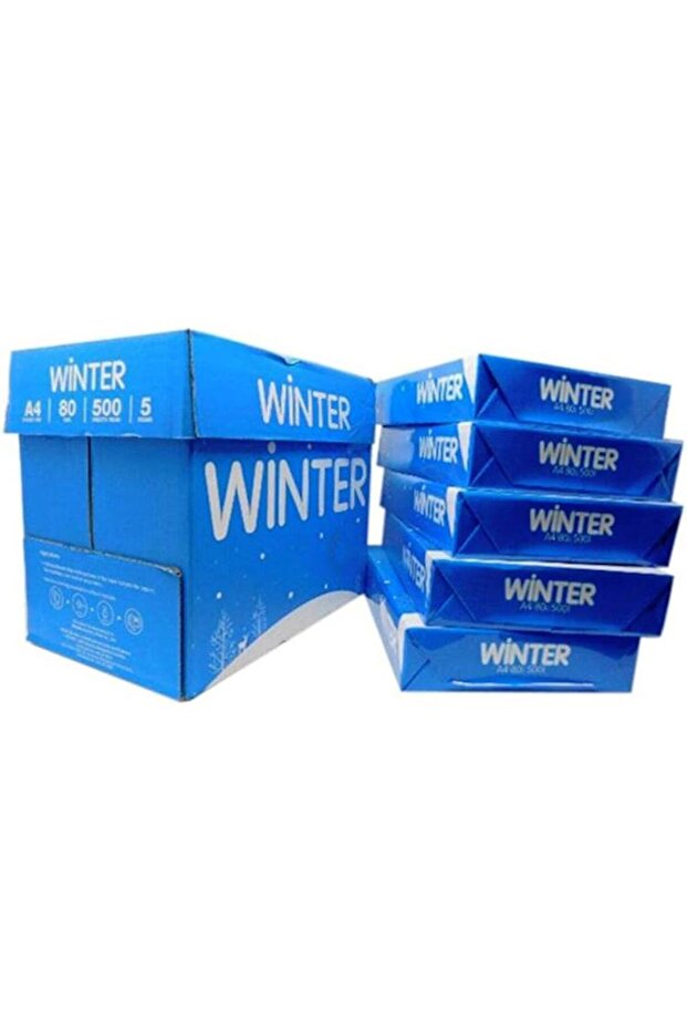 A4 Size Paper – 80gsm (5 × 500 Sheets)