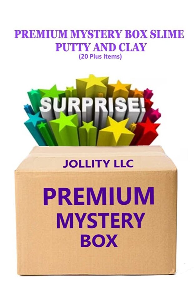 Premium Mystery Box Slime and Putty 20 plus items