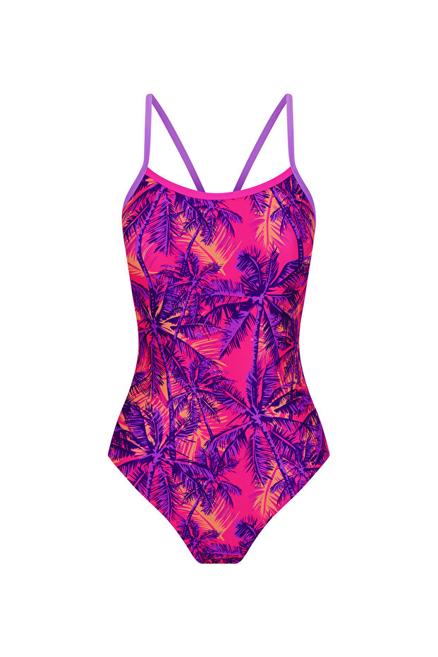 Amanzi Women's Training Swimsuit Proback One Piece Tropix