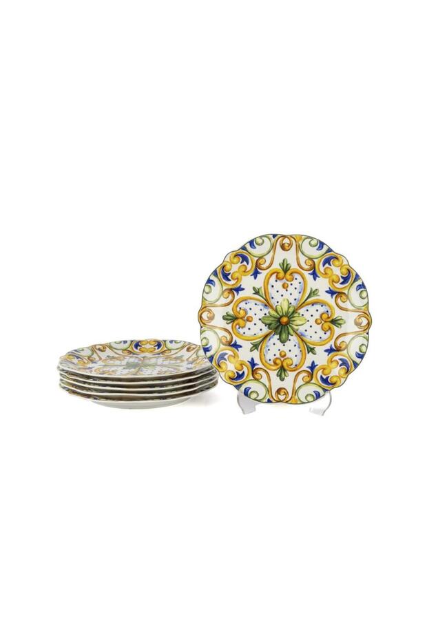Moor Amalfi Coast 6-Piece Dessert Plate 19cm