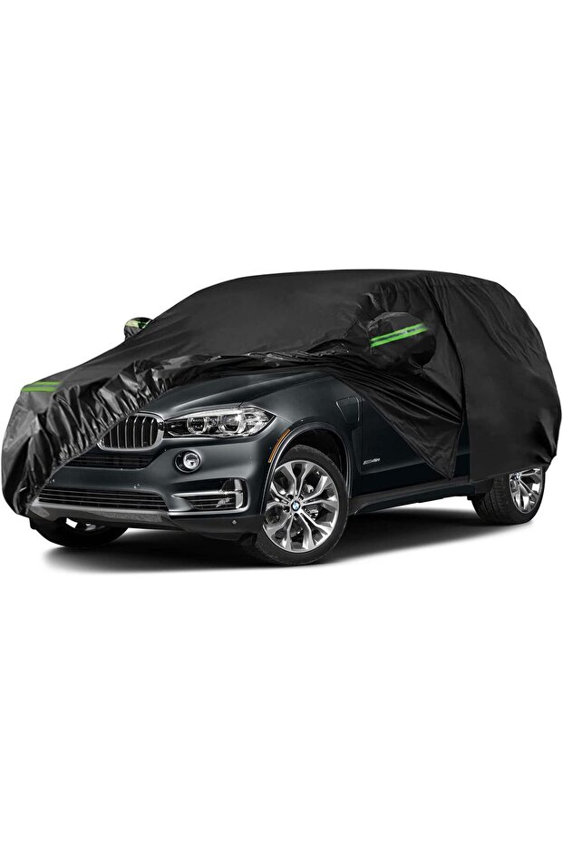 SAPUBK Waterproof Car Cover Compatible with BMW X5/X5 M, X6/X6 M 2007-2023