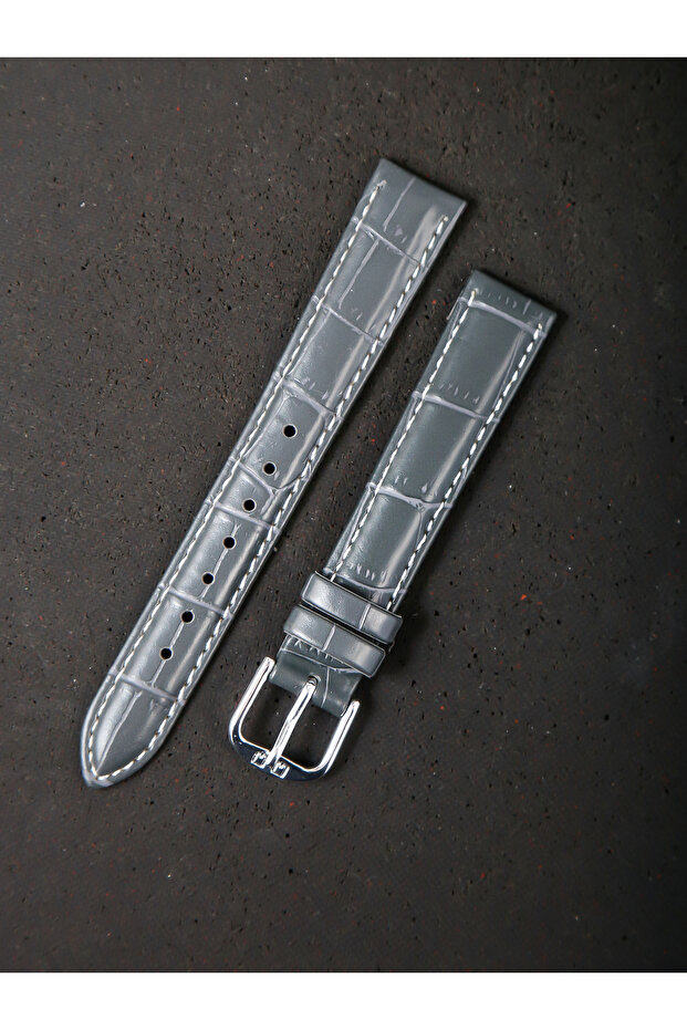Q&Q 20 mm Compatible Faux Leather Cord with 2 Pins as a Gift