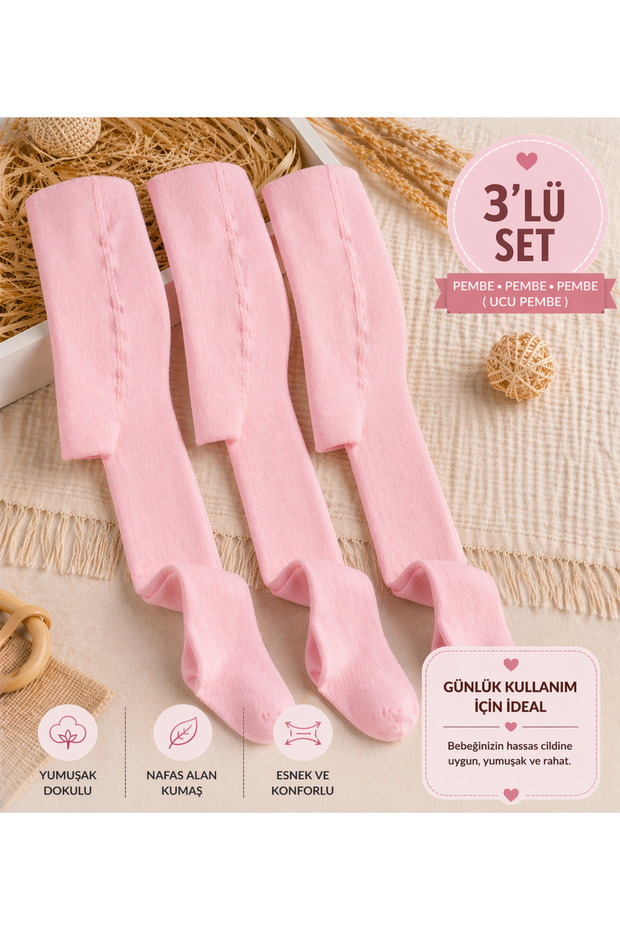Şimalya Kids Cotton Baby Tights