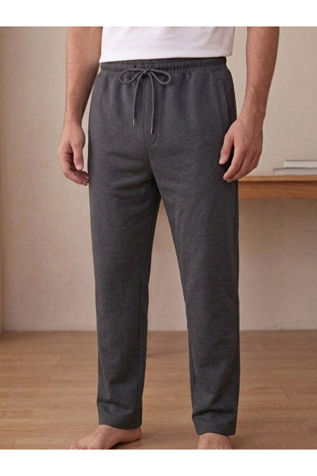 Men's Lycra Flato Track Pants with Zippered Pockets