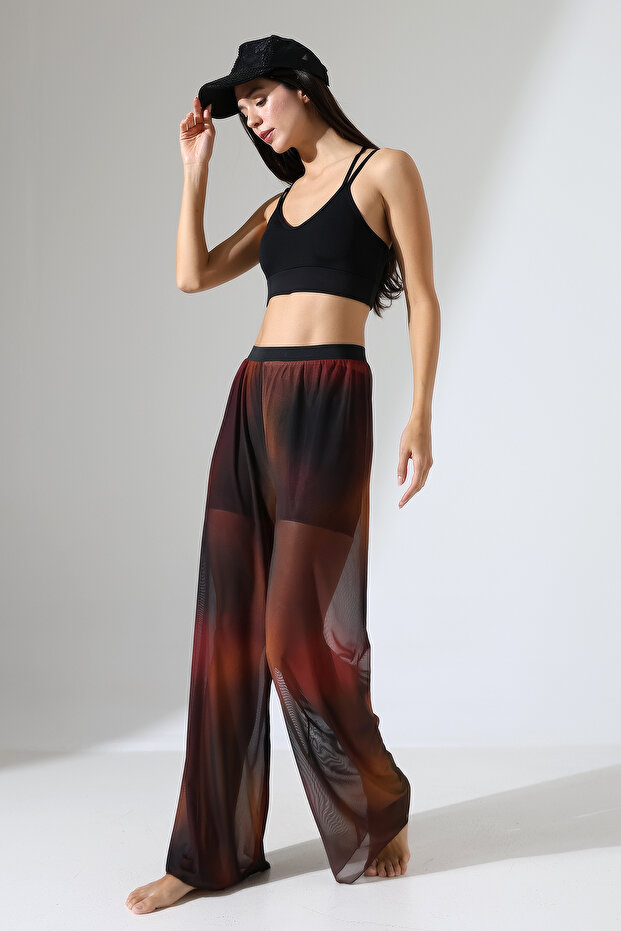 Women's Tulle Beach Pants Pareo