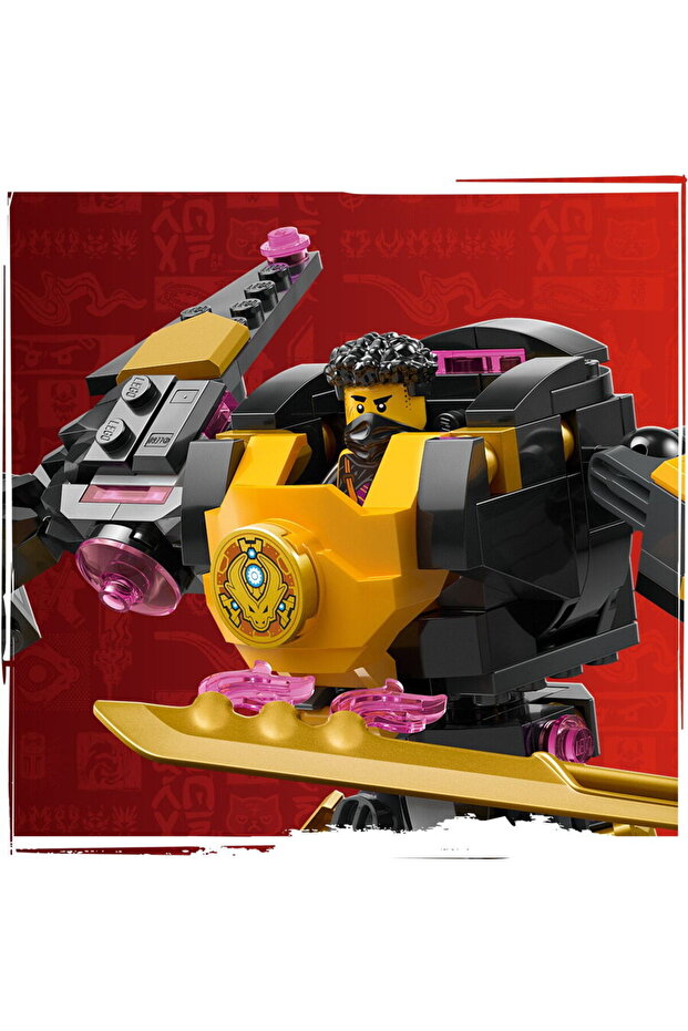 Ninjago - Arin's Spinjitzu Fighting Robot 71839, 213 Pieces, Multicolor - 7
