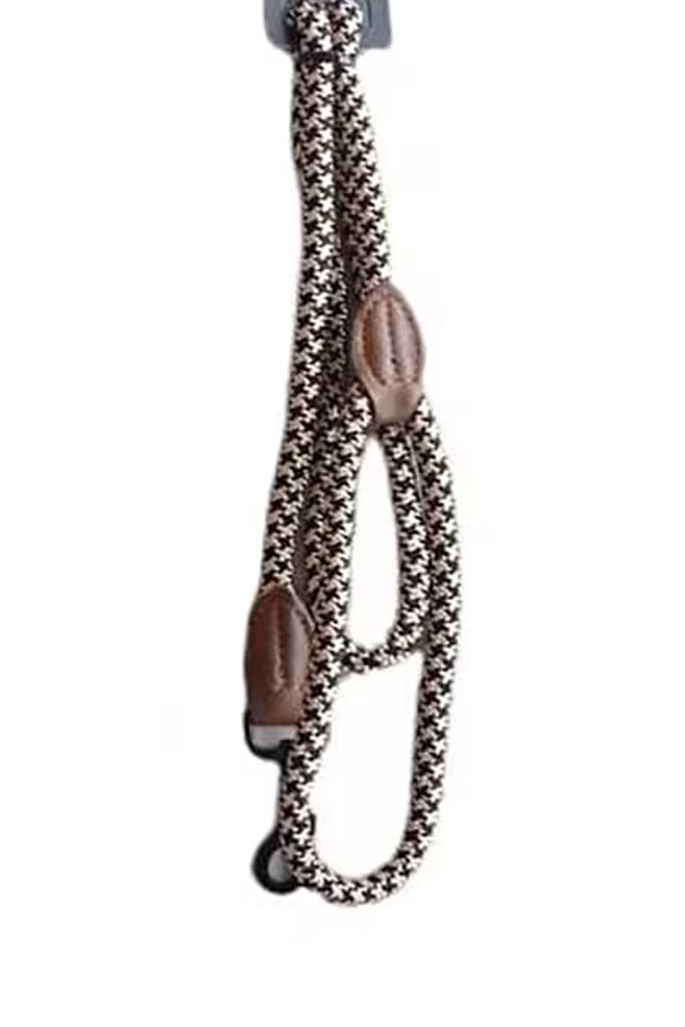 Durable Braided Rope Dog Walking Leash White