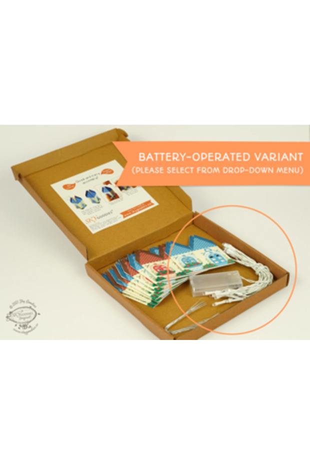 Lighted Cabins (Holiday Decorations) - 6