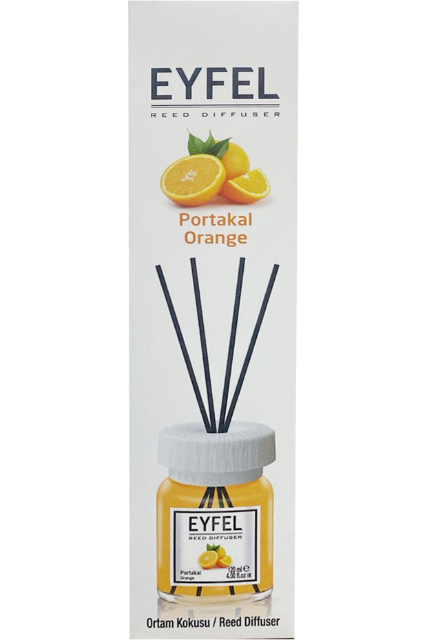 Aromatic Orange Blossom Scented Reed Diffuser with Wooden Sticks (120ml)
