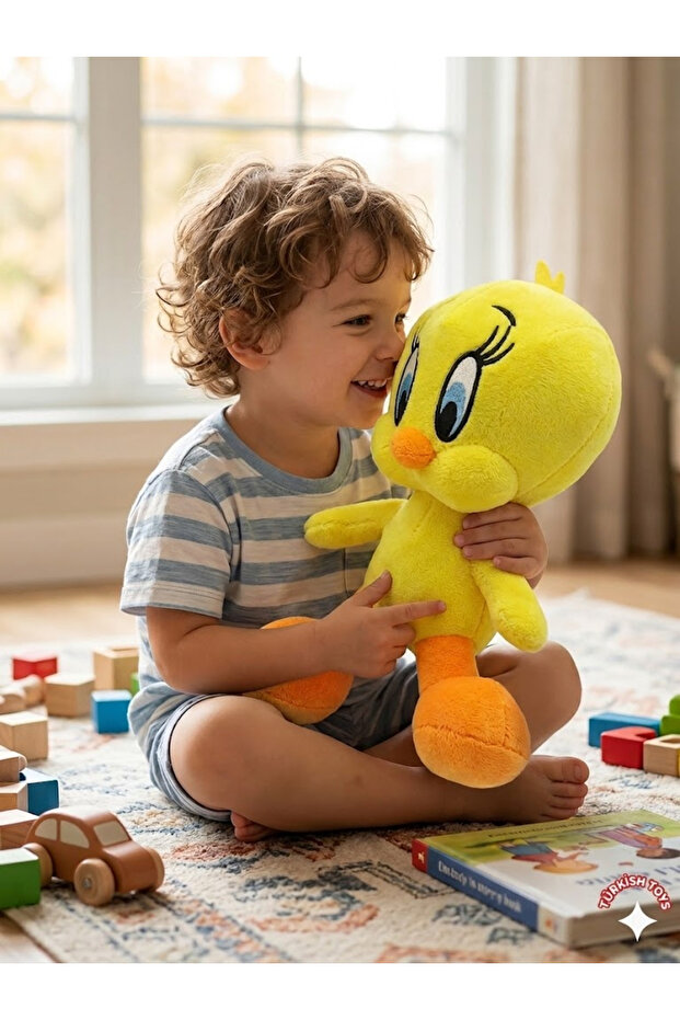 Tweety Plush Toy 20 cm Cute and Soft