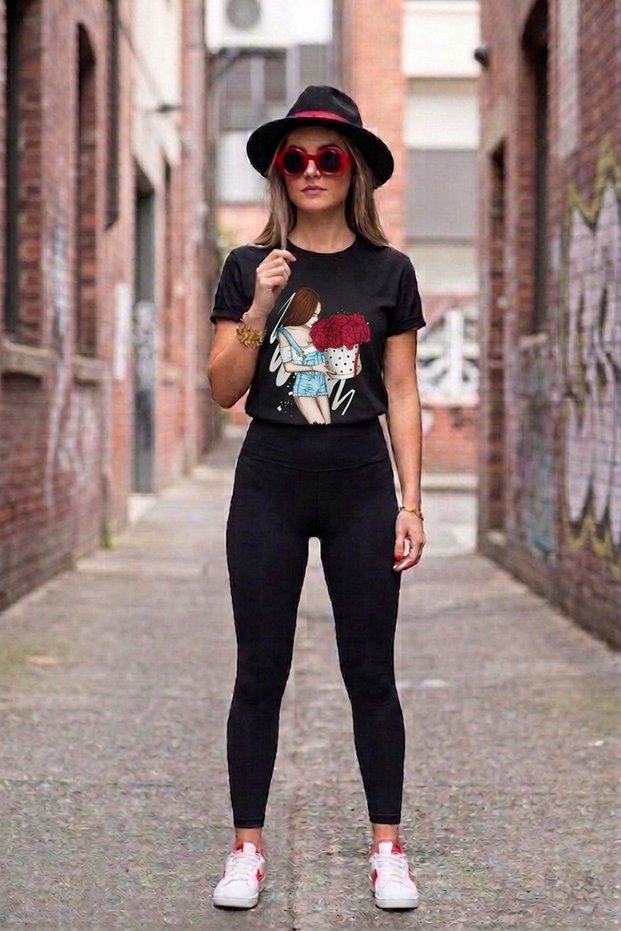 Vero Rose Muse Printed T-Shirt - 100% Cotton Cool Design