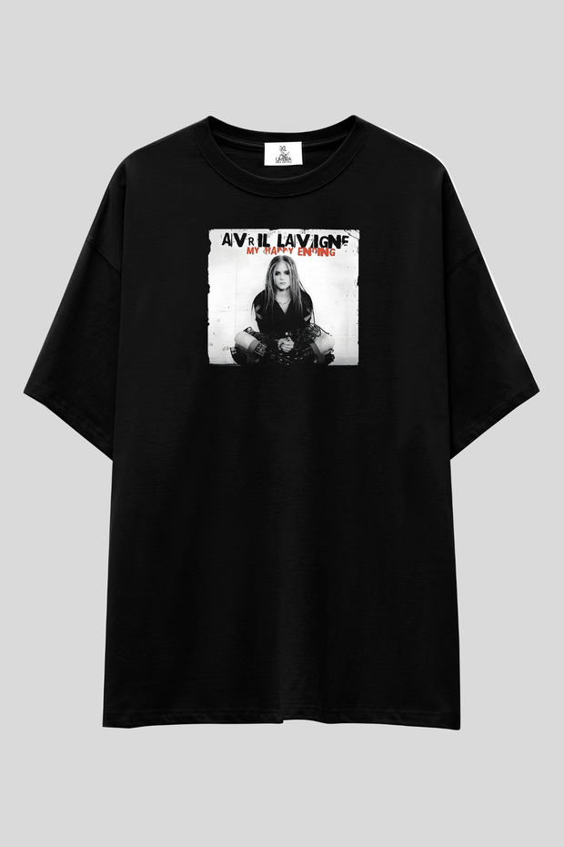 Avril Lavigne T-Shirt | Unisex 100% Cotton Pop Punk Rock Y2K Printed Custom Design Tee