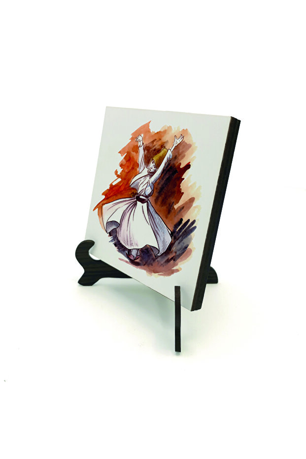 Semazen Printed Mdf Tabletop 10X10 Krt-78