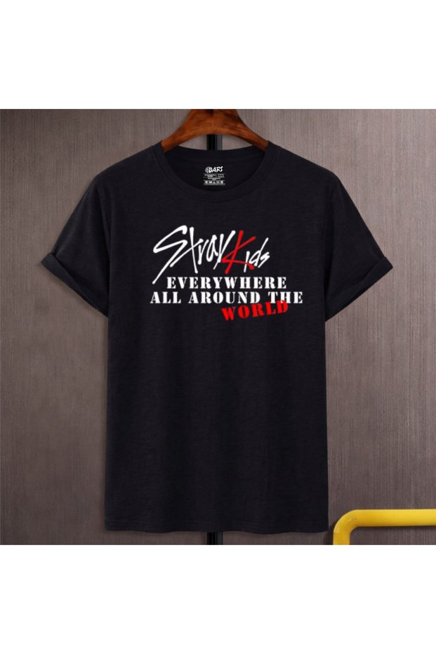 Strayki̇ds T-Shirt, Premium Quality Unisex Kids/Adults (with Surprise Gift)