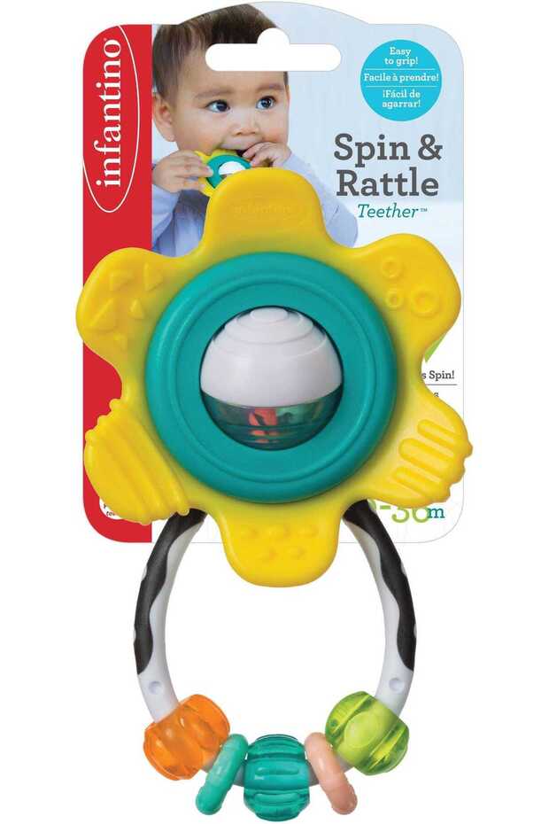 Spin & Rattle Teether 3 Months+