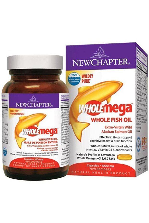 NC WHOLEMEGA 1000MG 120SG