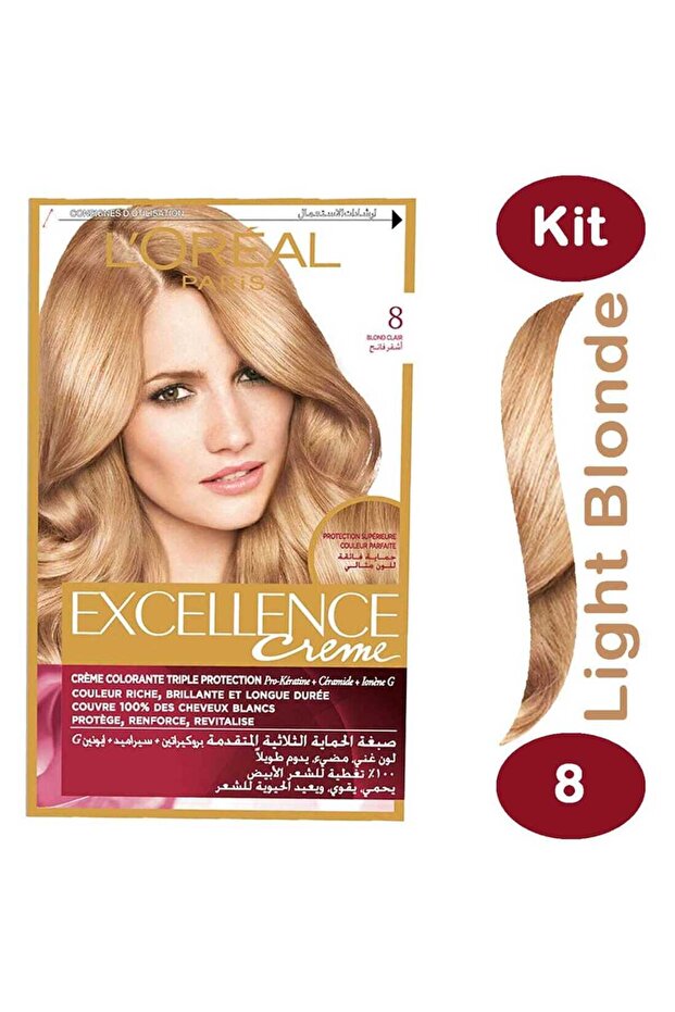 Excellence Cream Light Blonde 8