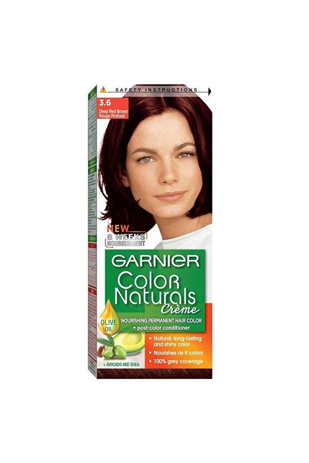 Hair Color Deep Red Brown 3.6