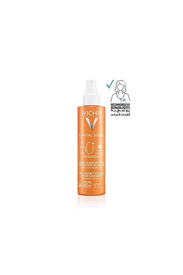 Capital Soleil Fluid Inv.Prot.Spf 50 Spray 200ml