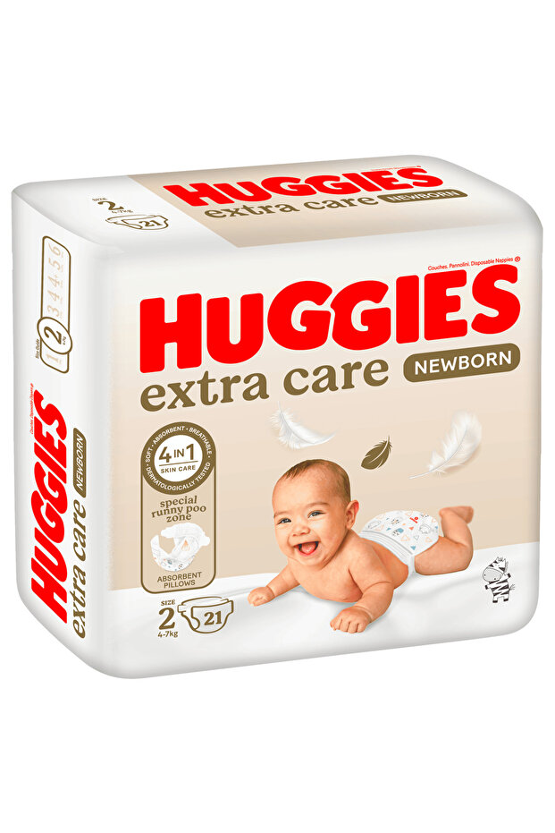 Size (2) Small 4-6 Kg Carry Pack 21 Diapers