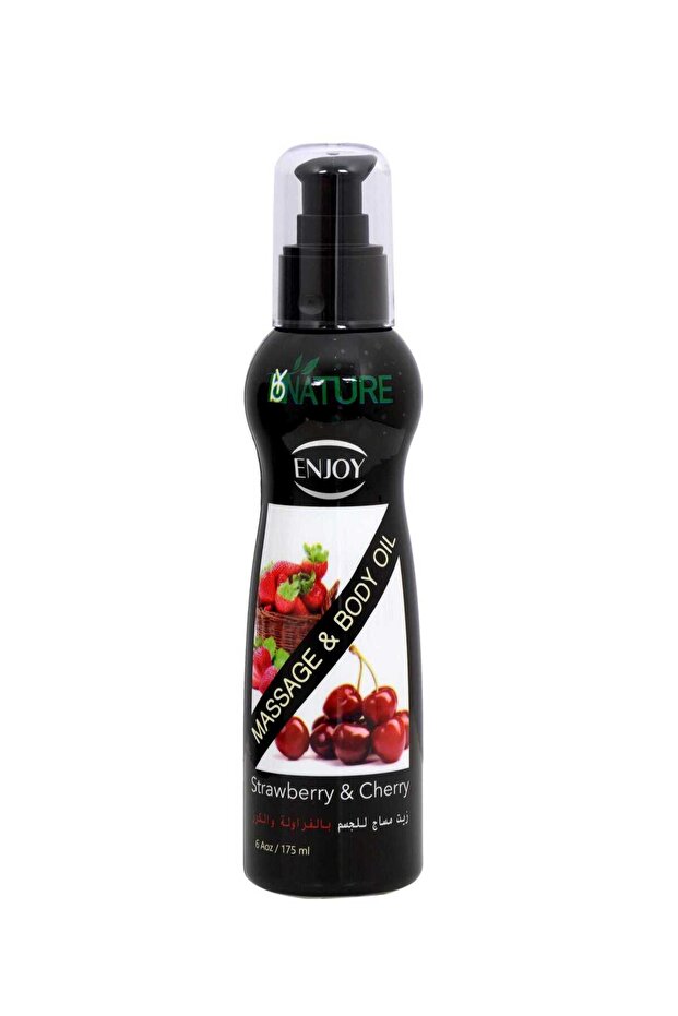 Strawberry And Cherry Massage Oil 175 Ml