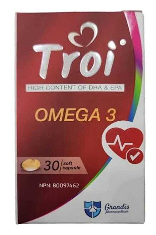 Omega 3 Troi 1000 Mg Soft Capsule 30 PCS