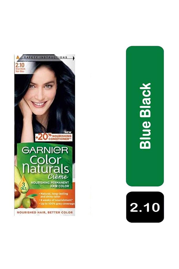 Hair Color Blue Black 2.10