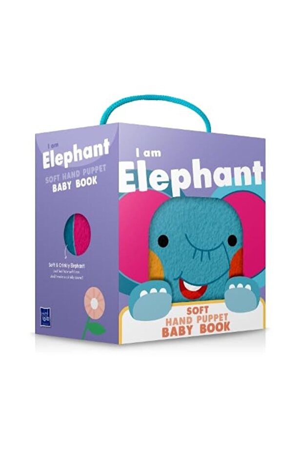 SOFT HAND PUPPET BABY BOOK: ELEPHANT