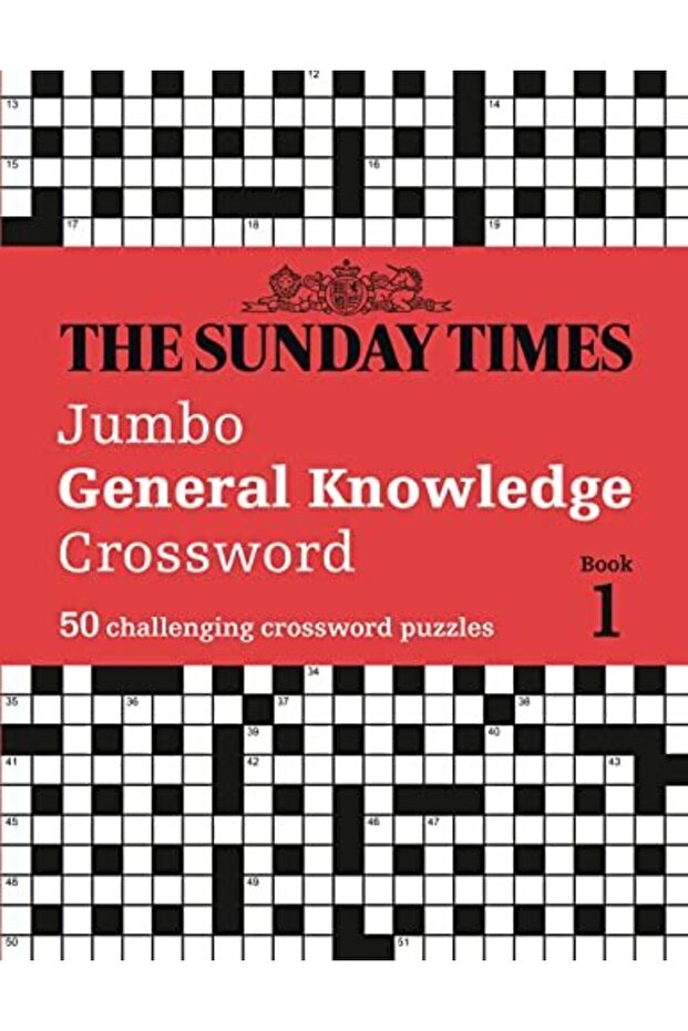 The Sunday Times Jumbo General Knowledge Crossword Book 1: 50 general knowledge crosswords