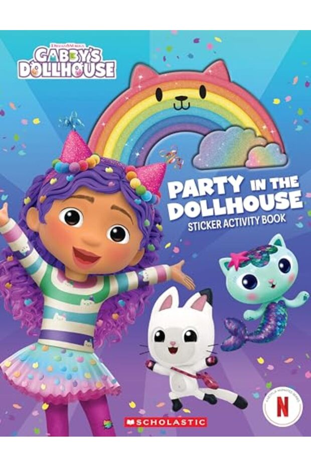 Party in the Dollhouse: Sticker Activity Book (DreamWorks: Gabby's Dollhouse)