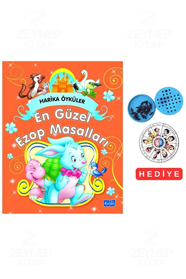 Harika Öyküler-En Güzel Ezop Masalları-Solo Test Hediyeli