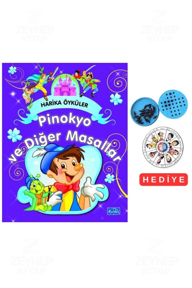 Harika Öyküler-Pinokyo ve Diğer Masallar-Solo Test Hediyeli