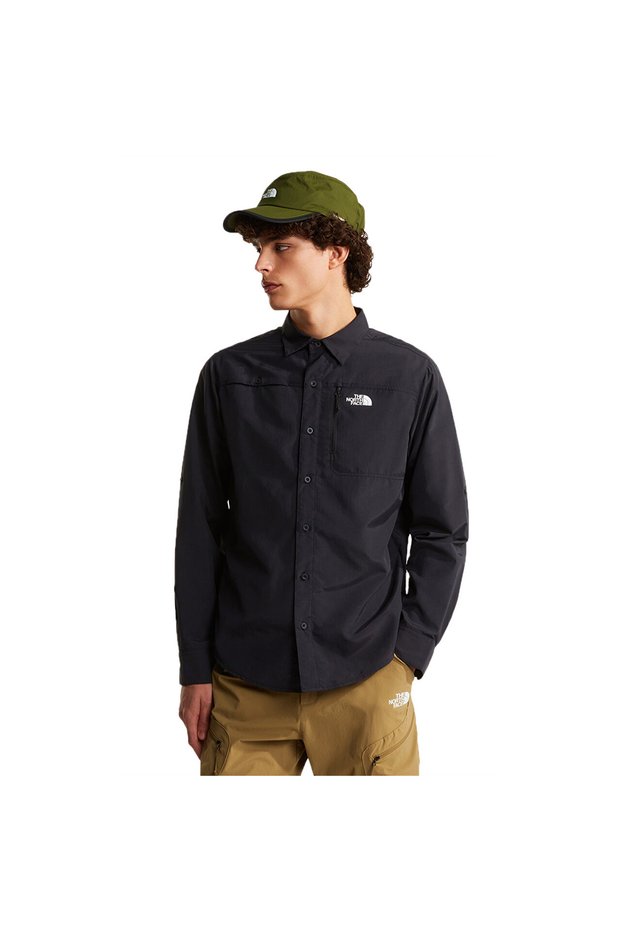 M Sequoia Long Sleeve Shirt Men's Casual Shirt Nf0A8Fu5Jk31Black