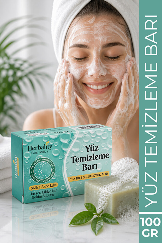 Yüz Temizleme Barı 100 Gr