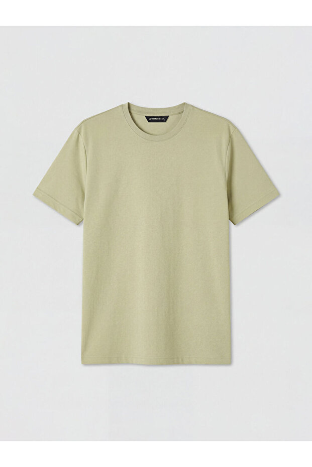 Beige Loose Fit Basic Dry Touch T-Shirt