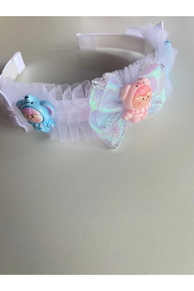 Cute Baby Figure Girl's Crown